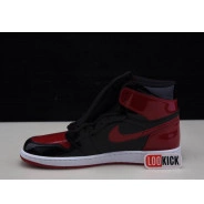 OG 1 Air High Patent Jordan Bred 555088-063 0809
